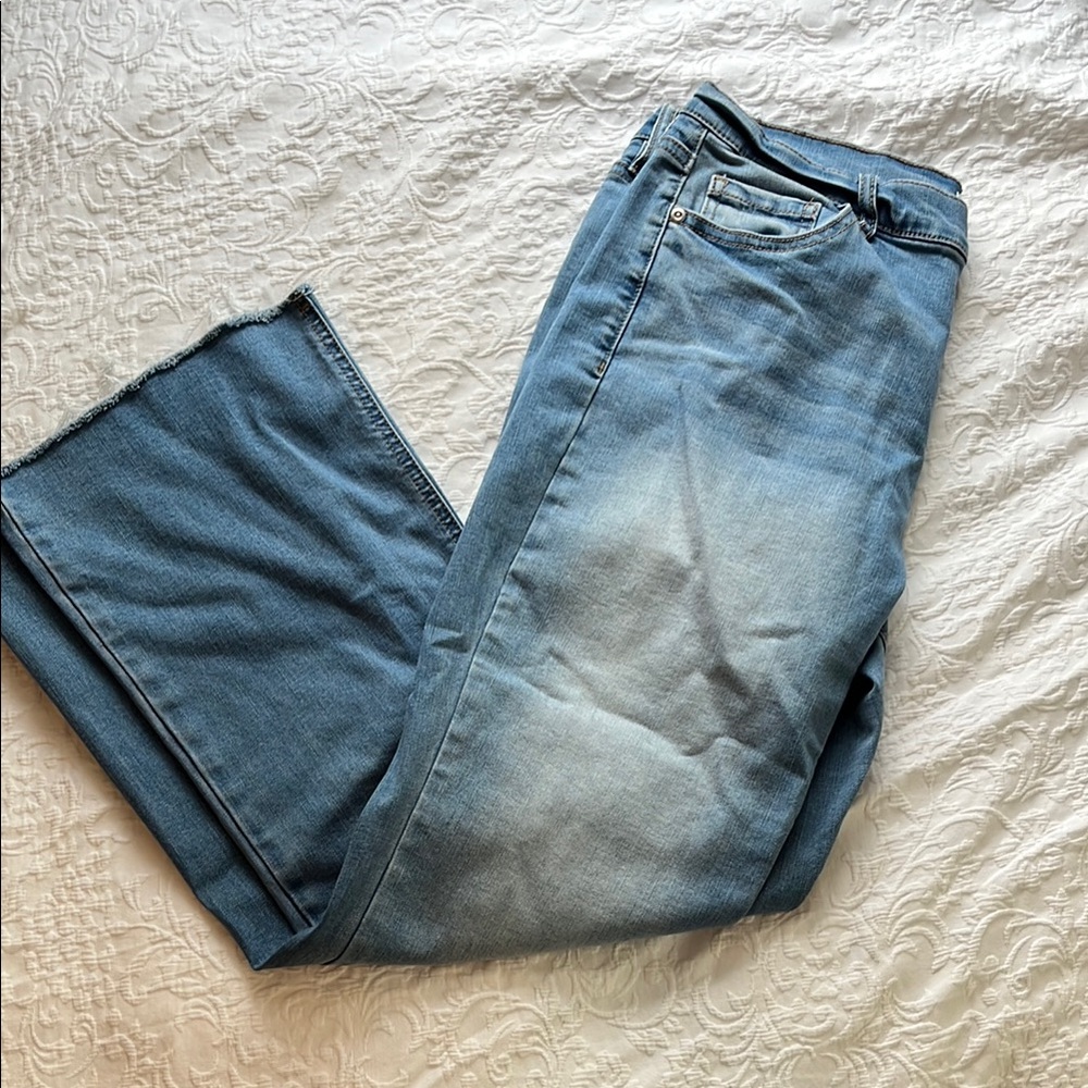 Harper Soft Blue Denim Jeans